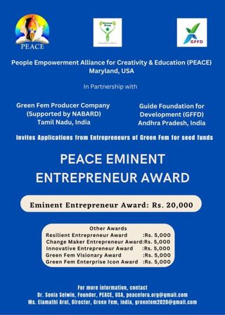 PEACE Eminent Award
